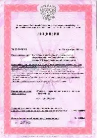 Лицензия от МЧС на проведение лицензируемых работ